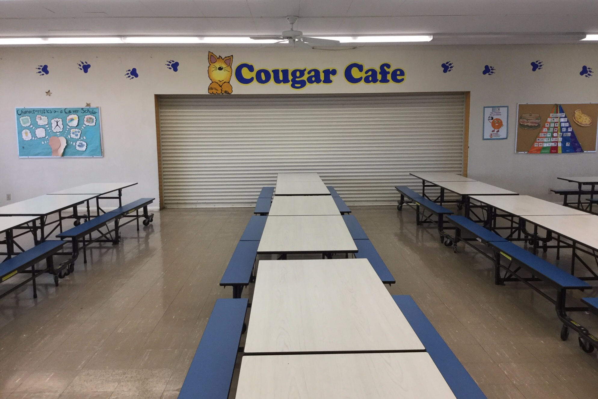 Cafeteria Dining Room