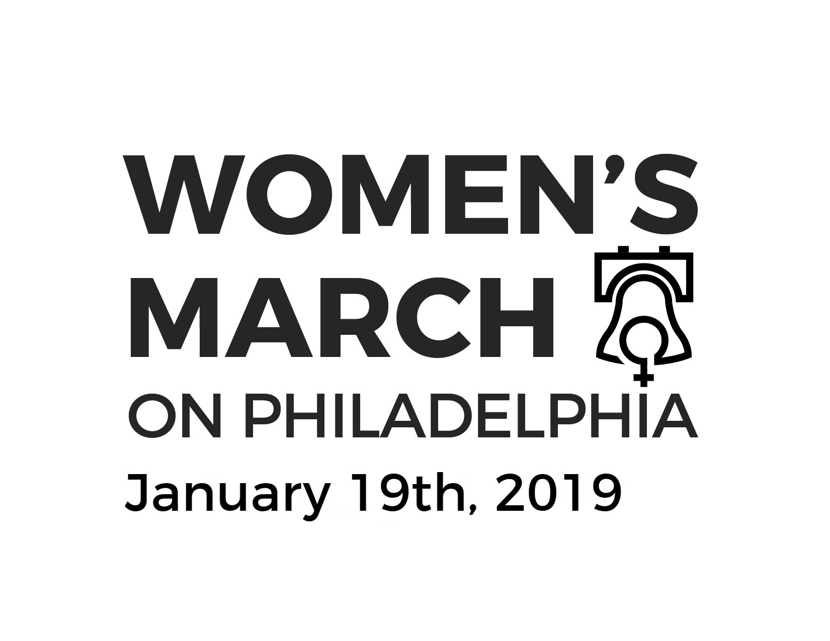 Women's March on Philadelphia logo