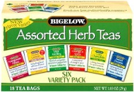 Assorted Herb Teas Variety Pack from Bigelow