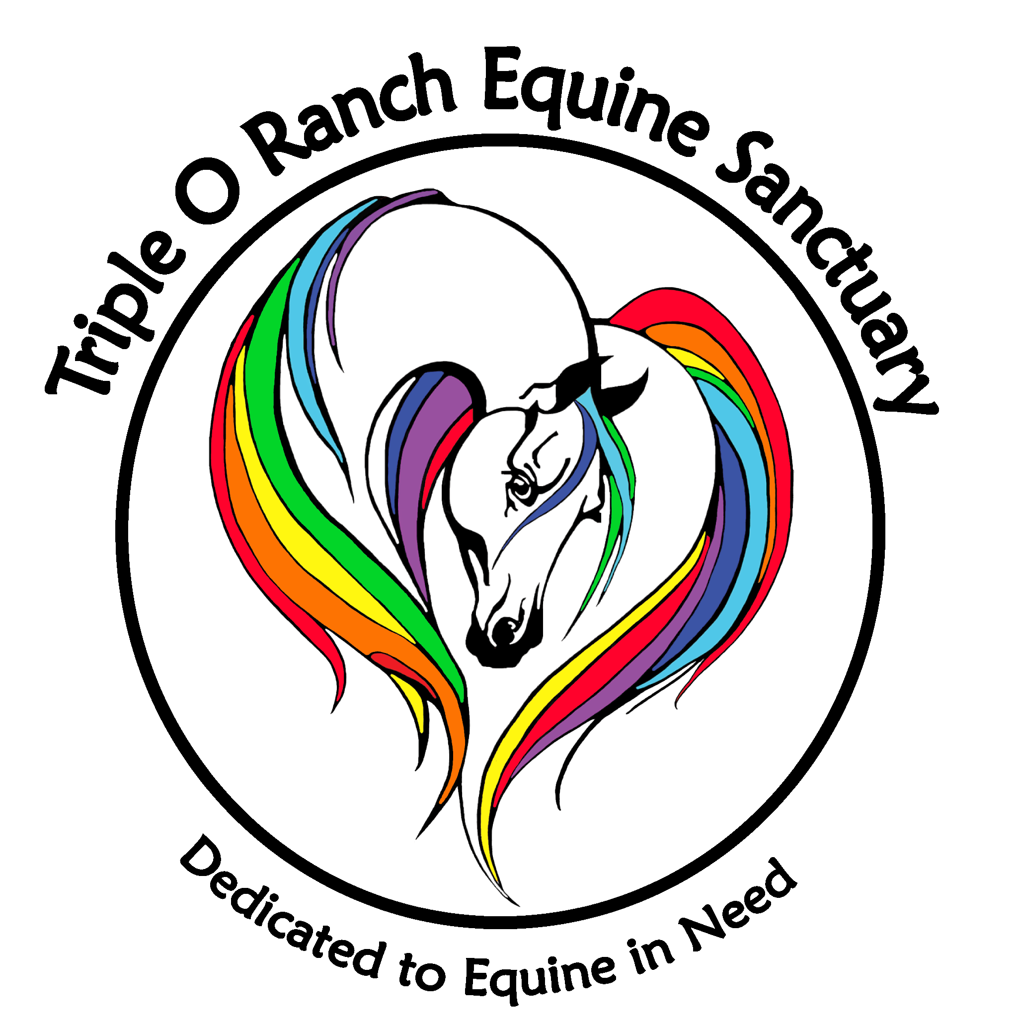 Triple O Ranch Equine Sanctuary logo