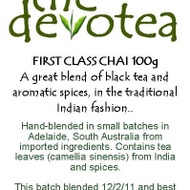 First Class Chai from The Devotea