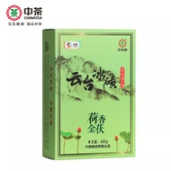 Yuntai Ice Till Lotus Fragrance Jinfu Hand-made Jinhua Dark Tea Black Tea 400g from Grandness Tea