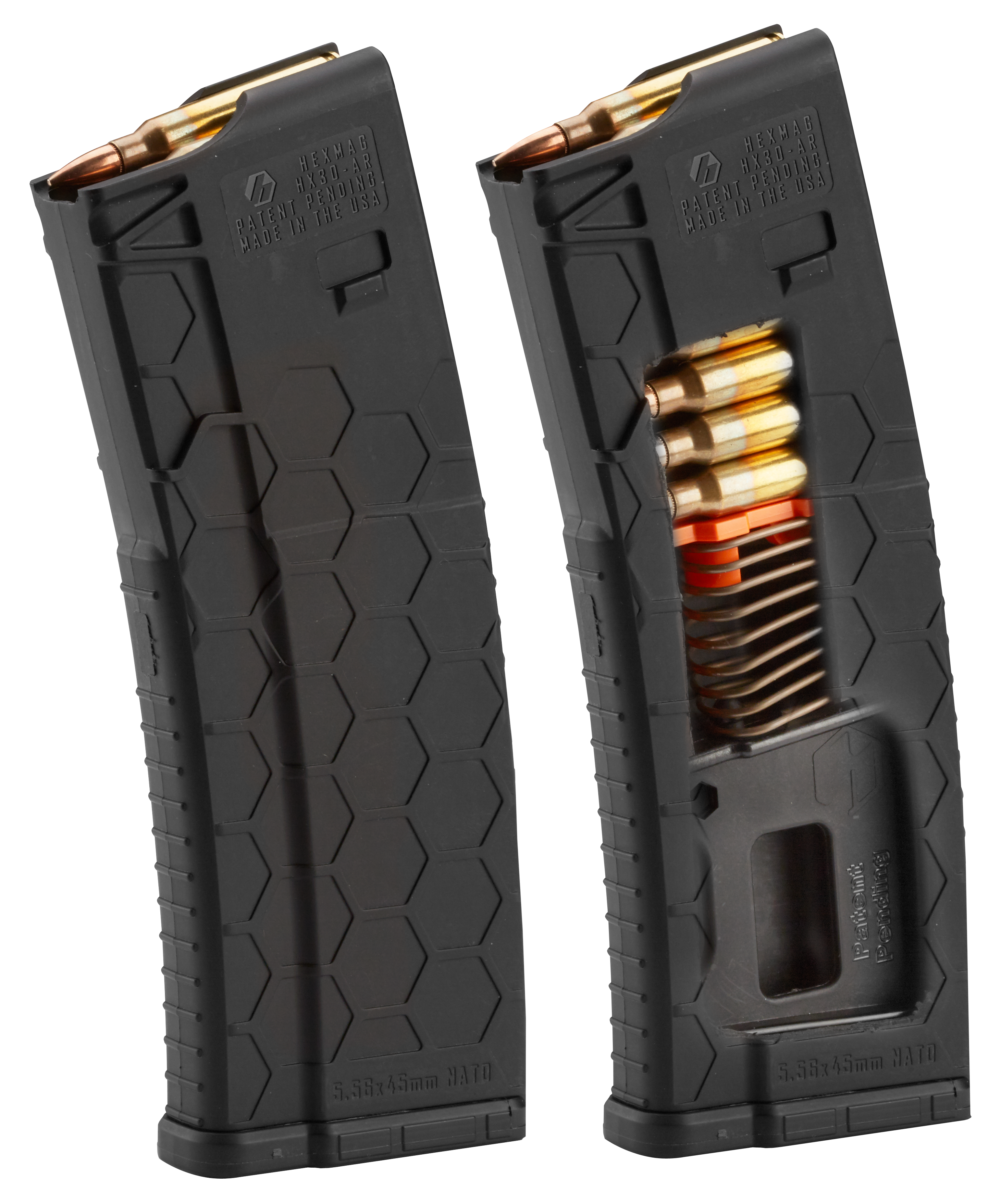 Hexmag HX30 AR15 Magazine HX15/30ARBLK MKR Tactical Solutions LLC