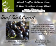 Decaf Black Currant Black Tea from 52teas