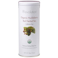 Organic Huckleberry Red Herbal Tea from Revolution Tea