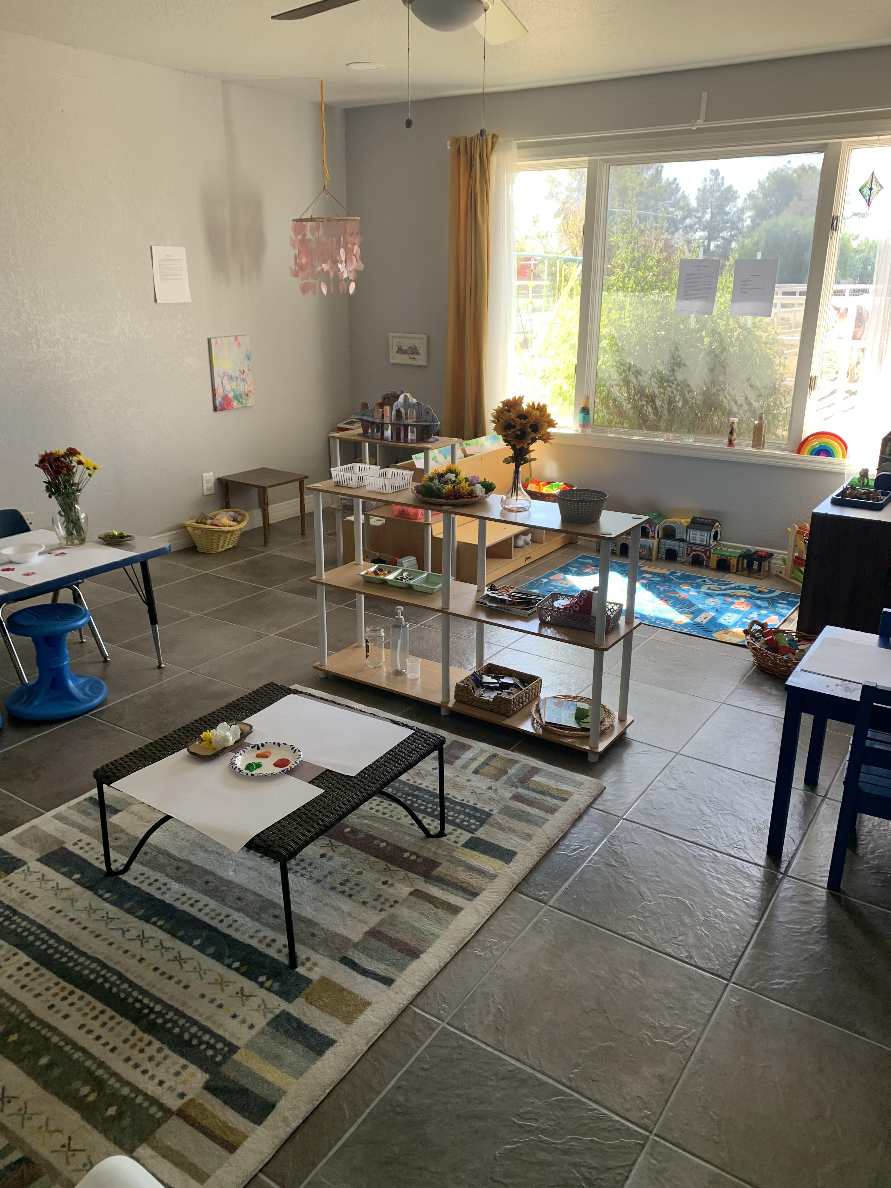 Classroom AFTER using what was learned in PreK Classroom Reset