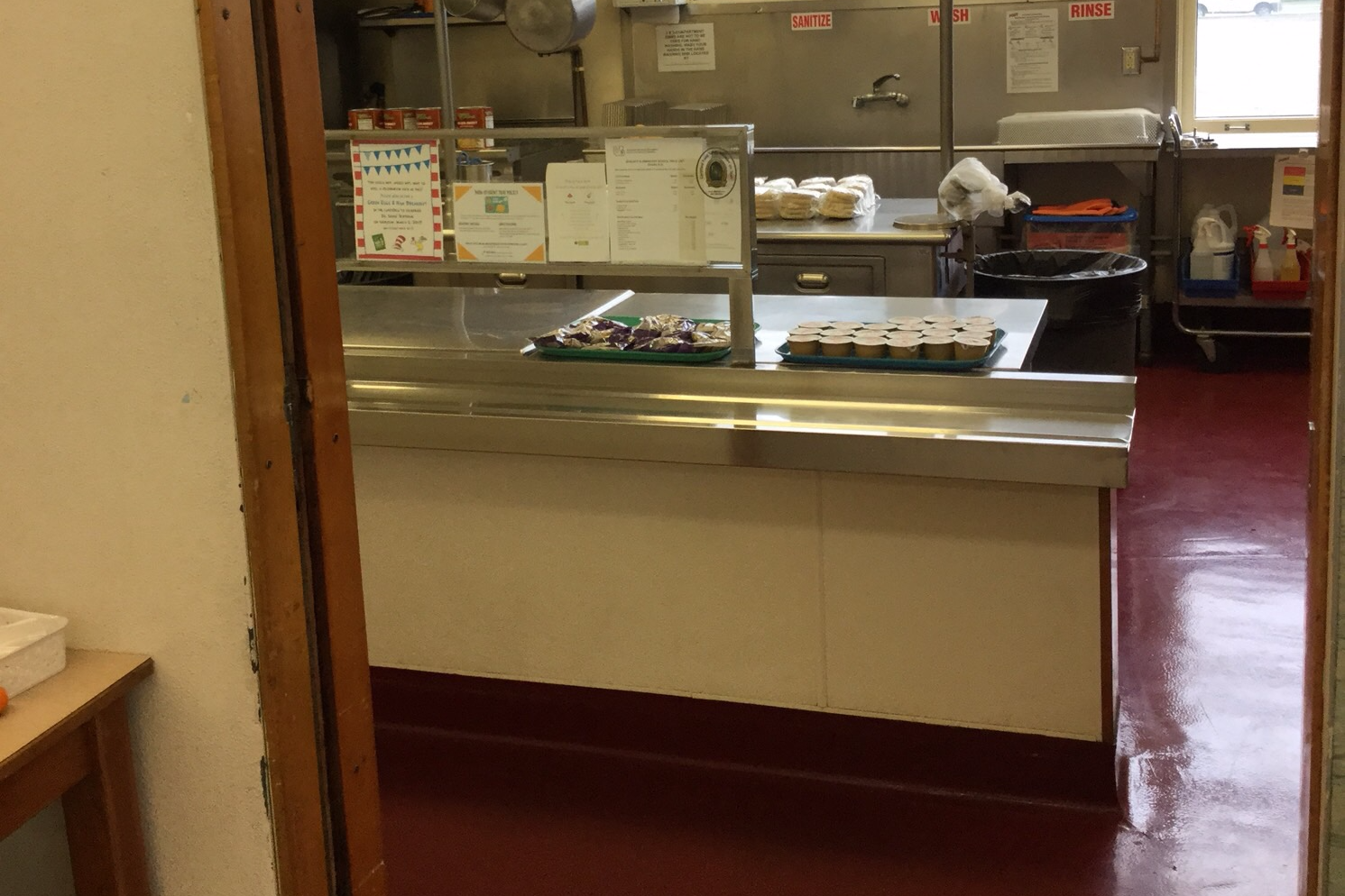 Cafeteria Dining Room