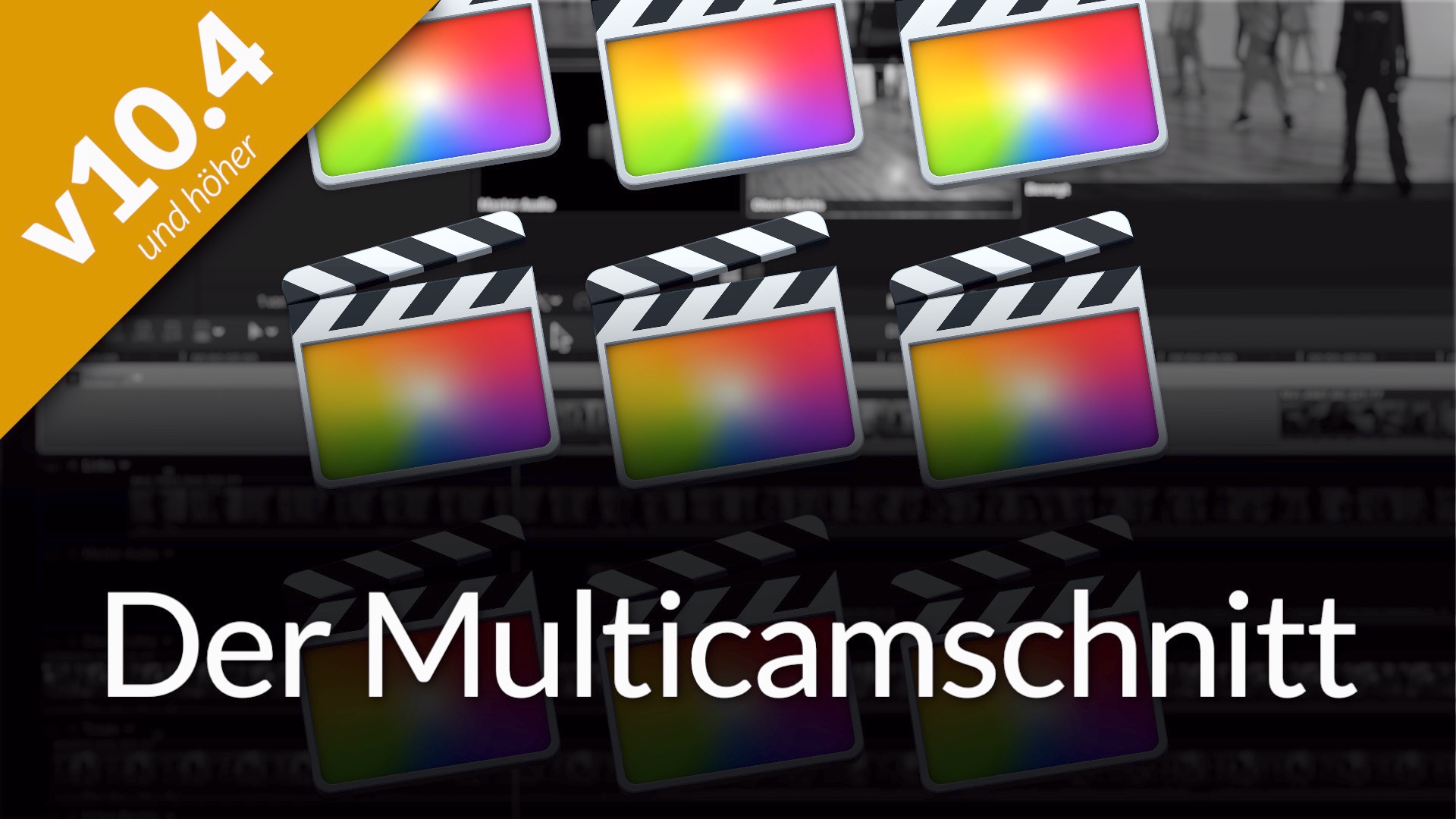 Product image for Der Final Cut Pro Multicamschnitt