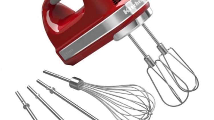 Kitchen Aid Hand Mixer - Empire Red