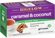 Caramel and Chocolate Girl Scout Cookie Tea (Samoa/Caramel Delite) from Bigelow
