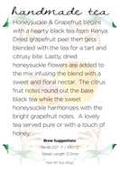 Honeysuckle & Grapefruit from Handmade Tea