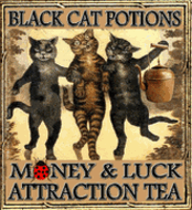 Money & Luck Attraction Tea from Mountain Witch Tea Company