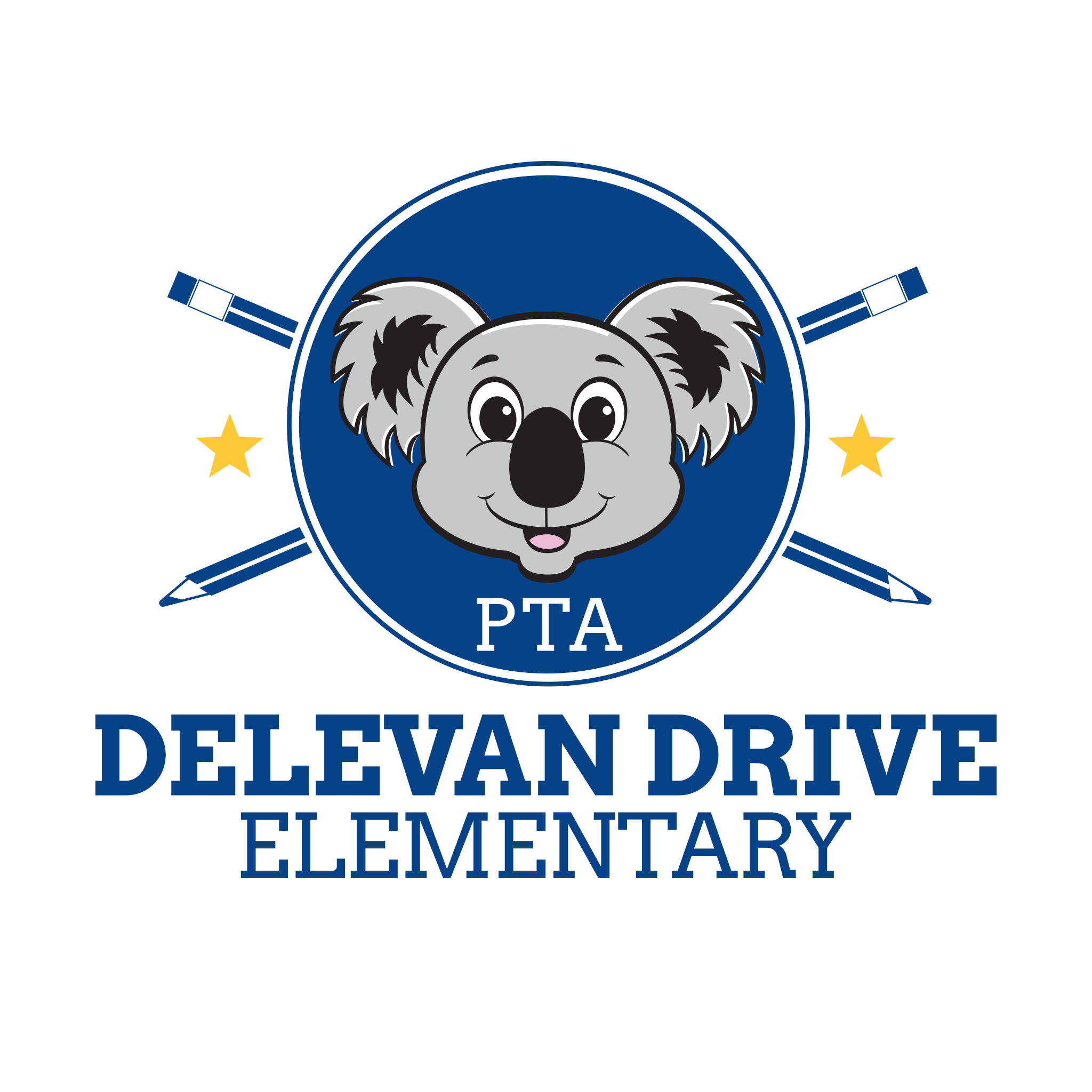 Delevan Drive Elementary PTA logo