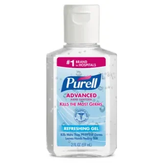 PURELL Advanced Hand Sanitizer Gel - 2 fl oz (59.1 mL) - Pump Bottle Dispenser - Kill Germs - Hand - Moisturizing - Clear - 24 / Carton PURELL Advanced Hand Sanitizer Gel - 2 fl oz (59.1 mL) - Pump Bottle Dispenser - Kill Germs - Hand - Moisturizing - Clear - 24 / Carton
