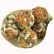 Moonlight White Tea and Snow Chrysanthemum Buds Dragon Ball from Yunnan Sourcing