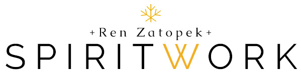 Ren Zatopek + Spiritwork logo