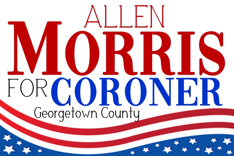 Allen Morris for Coroner of Georgetown County logo
