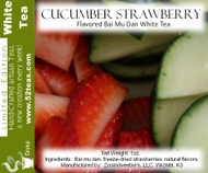 Cucumber Strawberry Bai Mu Dan from 52teas