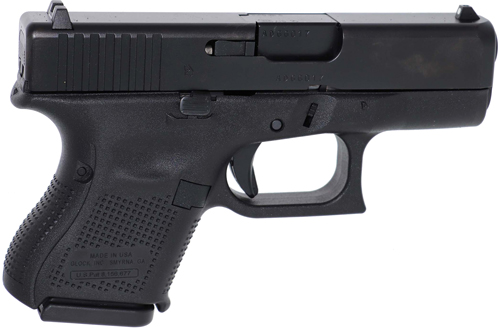 Glock 26 Gen 5 9mm FS, 10 Round Black Front Serrations – PA175S203