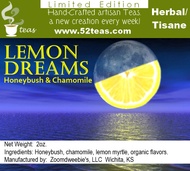 Lemon Dreams Rooibos/Chamomile Blend from 52teas