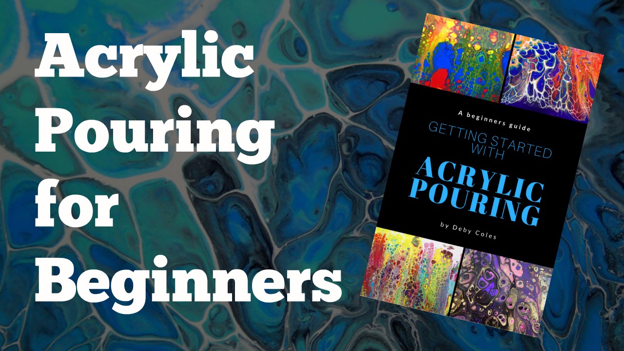 Acrylic Pour Painting for Beginners, Dirty Pour Flip Cup Tutorial (Video)