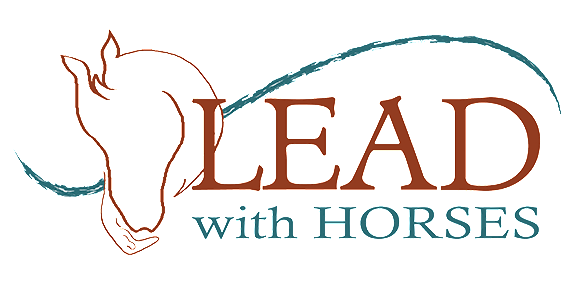 LEAD with Horses logo
