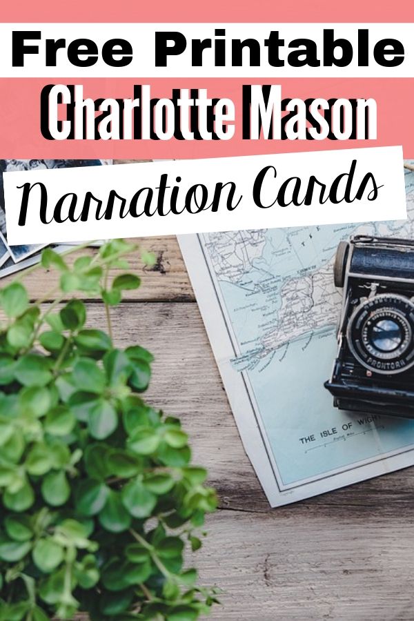 Free Printable Charlotte Mason Narration Cards