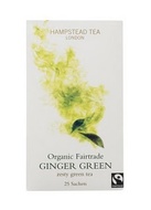 Ginger green from Hampstead Tea