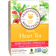Hawthorn Hibiscus Heart Tea from Traditional Medicinals