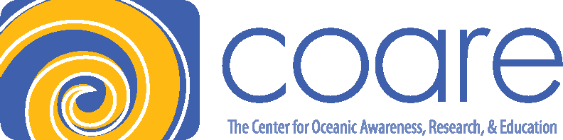 The Center for Oceanic Awareness, Research, and Education (COARE) logo
