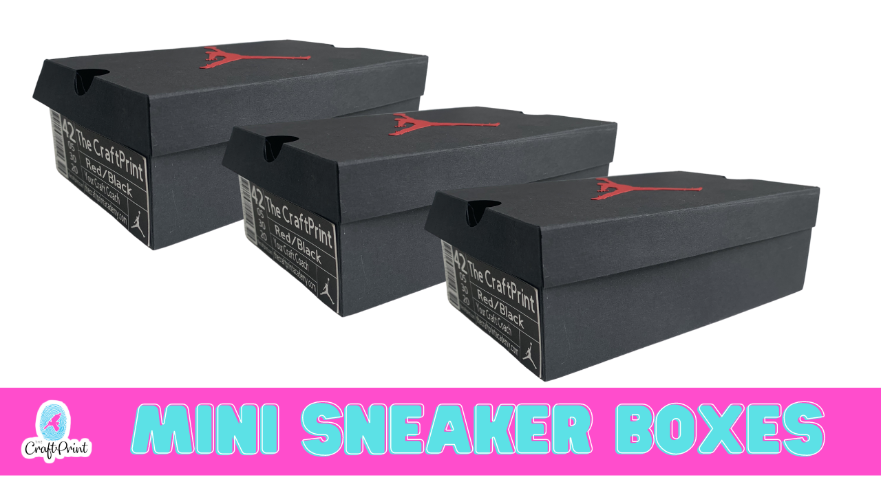 mini sneakers with box