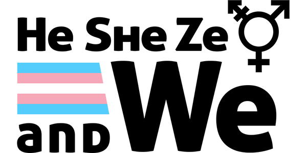 He She Ze and We logo