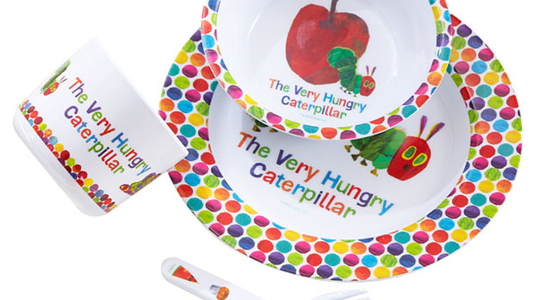 The Very Hungry Caterpillar 5 piece Dinner set