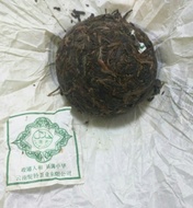 2009 mini bing sheng pu’er from Chayo Tea