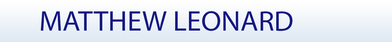 Matthew Leonard logo