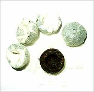 Black Pu-erh Tuo Cha from Dragonwater