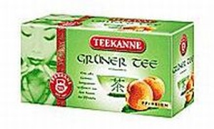 Gruner Tee Pfirsich (peach green tea) Tea by Teekanne — Steepster