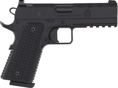SPRINGFIELD 1911 EMISSARY 9MM 4.25" 9RD BLACK G-10 | McClelland Gun