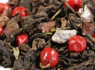 Organic Dark Chocolate Peppermint Pu-erh from White Pines Estate/Ellen's Tea House