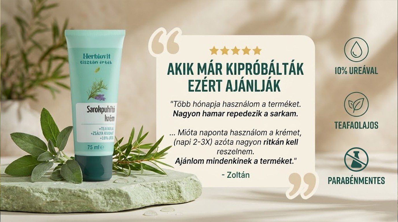 herbiovit sarokpuhito krem velemenyek hatas urea teafa