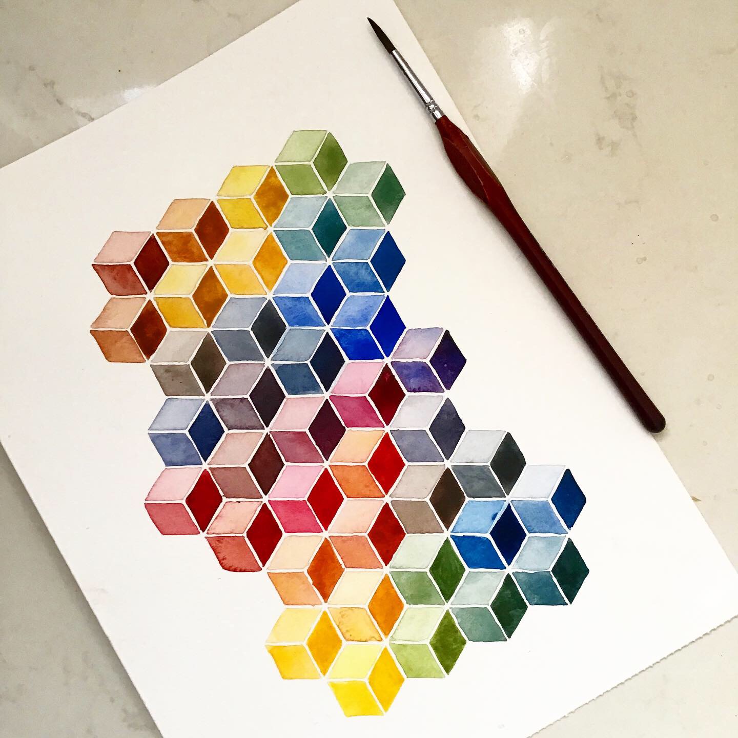 Watercolor Color Theory