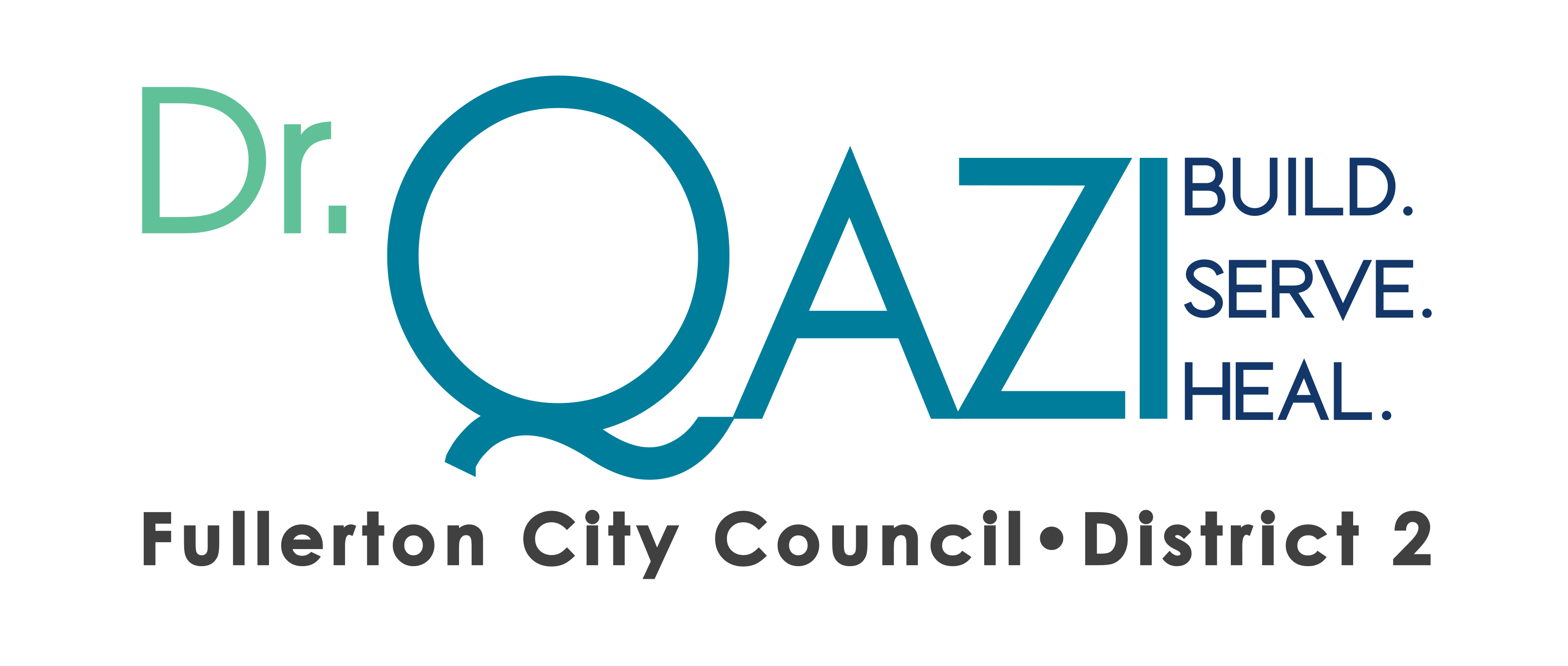 Dr. Qazi for City Council logo