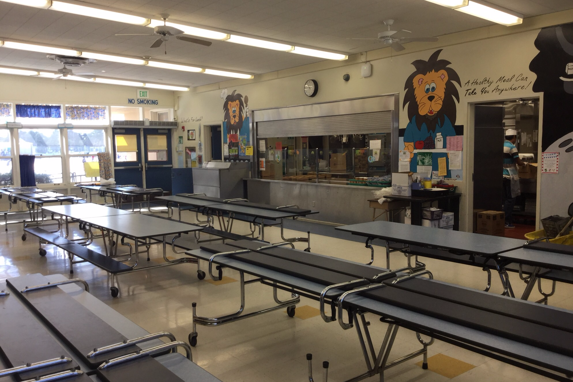 Cafeteria Dining Room