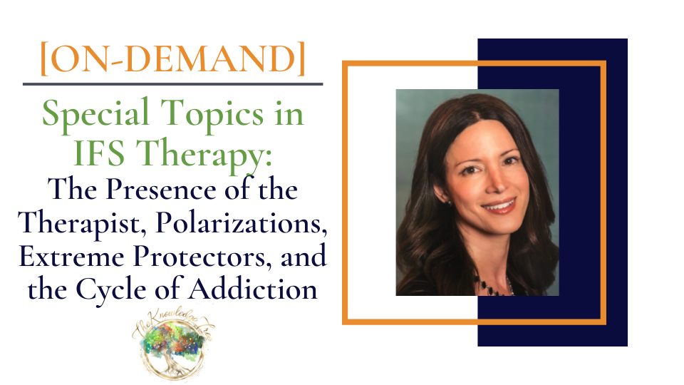 Special Topics in IFS Therapy On-Demand Continuing Education Course for therapists, counselors, psychologists, social workers, marriage and family therapists