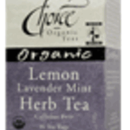 Lemon Lavender Mint from Choice Organic Teas