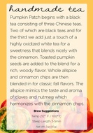 Pumpkin Patch from Handmade Tea