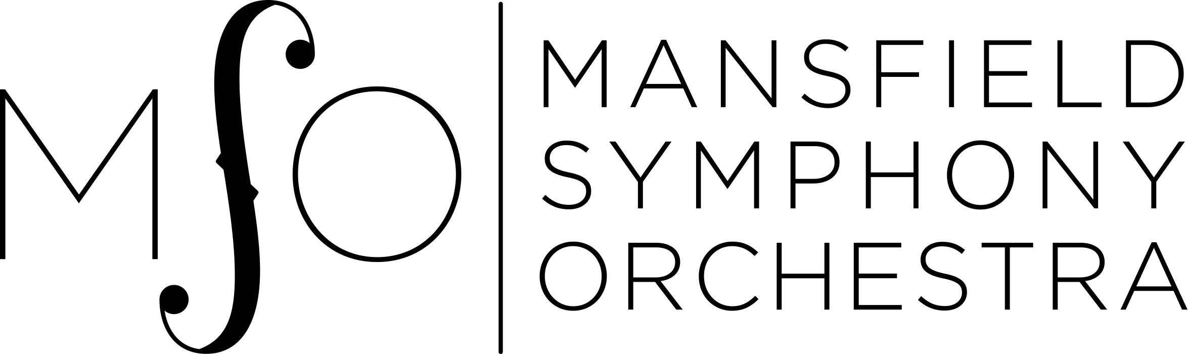 Mansfield Symphony Orchestra logo