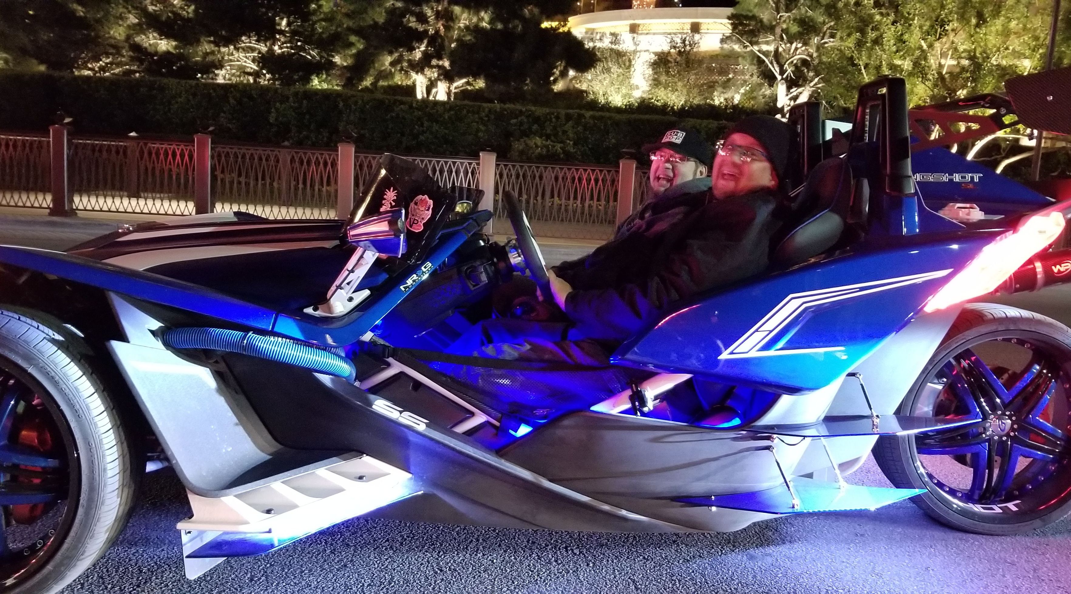 Nighttime Slingshot Tour of the Las Vegas Strip Book Tours