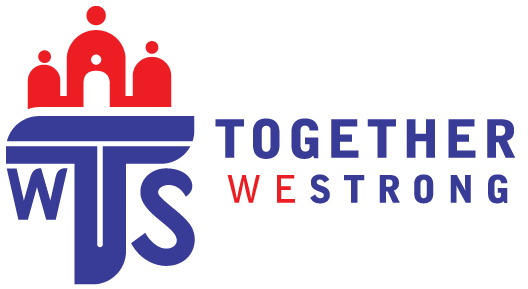 TOGETHER WE STRONG logo