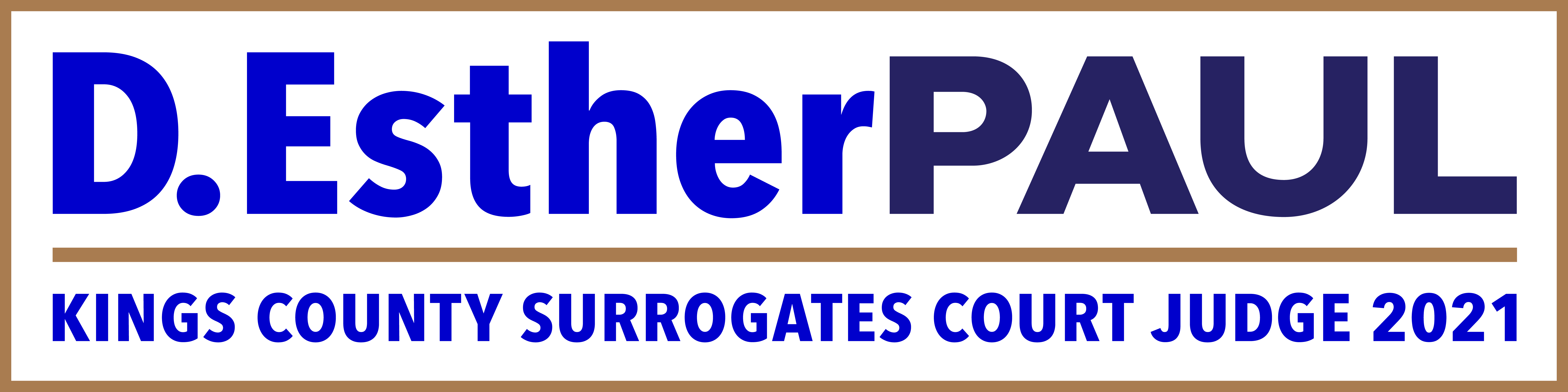 Paul For Surrogate 2021 logo